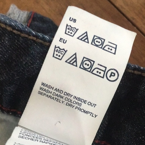 Tommy Hilfiger Dark Wash 5 pocket with logo Hope Jeans, bootcut size 16A - Picture 8 of 10